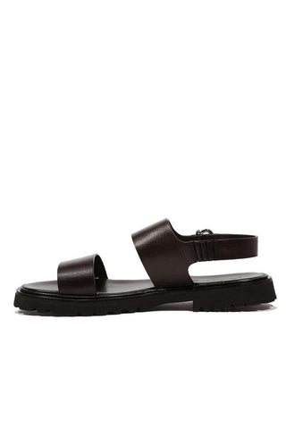 Cesare Paciotti Luxury Italian Men's Vacchetta Black Sandals (CPM5101)-AmbrogioShoes