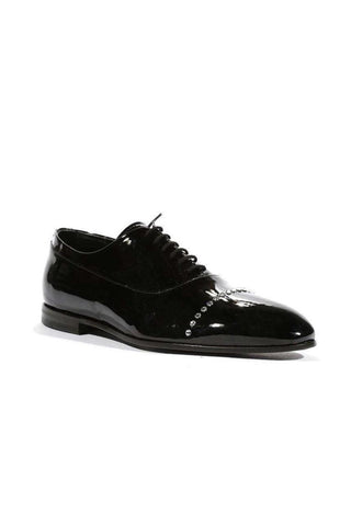 Cesare Paciotti Oxfords Patent Calf Black Formal Tuxedo Designer Formal Shoes (CPM5465)-AmbrogioShoes