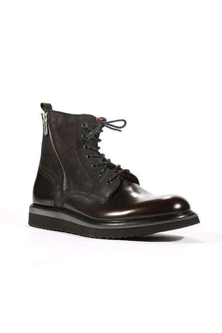 Corvari Men's Dover Bordo Burgundy High-Top Boots (COR1013)-AmbrogioShoes