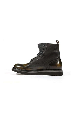 Corvari Men's Dover Militare Military Green High-Top Boots (COR1012)-AmbrogioShoes