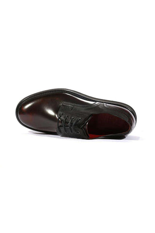 Corvari Men's Dover Rosso Red Oxfords (COR1014)-AmbrogioShoes