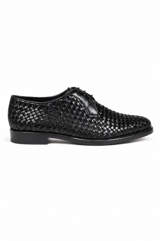 Corvari Skipper Woven Leather / Suede Derby-Dellamoda