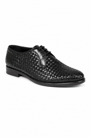 Corvari Skipper Woven Leather / Suede Derby-Dellamoda