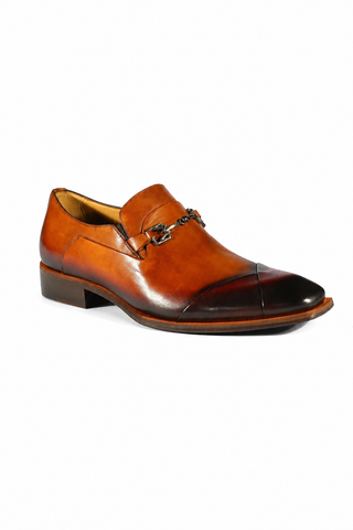 Dellamoda luxury image 02 · 20282 Leather Horsebit Loafer (MZ3480)