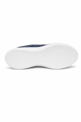 Dellamoda luxury image 04 · WHITE/NAVY/ELECTRIC BLUE · Mezlan 20605 Leather Casual Sneakers (MZ3633) · WHITE/NAVY/ELECTRIC BLUE