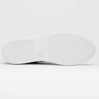 Zelli Italia Diaz Men's Shoes Navy Rubberized Calf-Skin Leather Sneaker (ZEL1062)