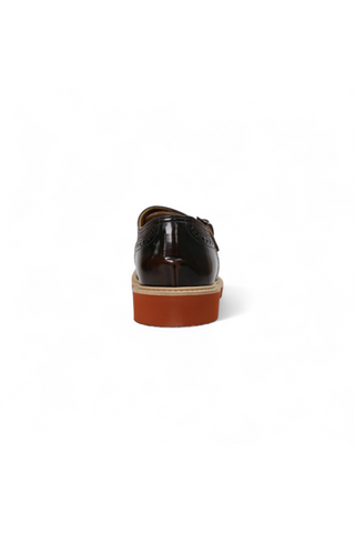 Dino Bigioni Designer Shoes Men's Italian Shade Fume Brown Loafers (DB1006)-AmbrogioShoes