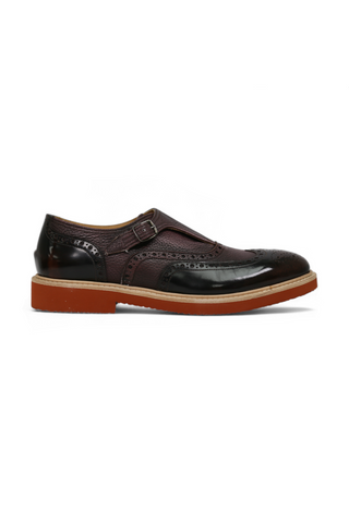 Dino Bigioni Designer Shoes Men's Italian Shade Fume Brown Loafers (DB1006)-AmbrogioShoes