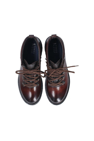 Franceschetti Livigno Calf-Skin Leather Hiking Boots (FCCT1025)-AmbrogioShoes