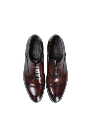 Franceschetti Savona Calf-Skin Leather Cap-Toe Oxfords (FCCT1024)-AmbrogioShoes