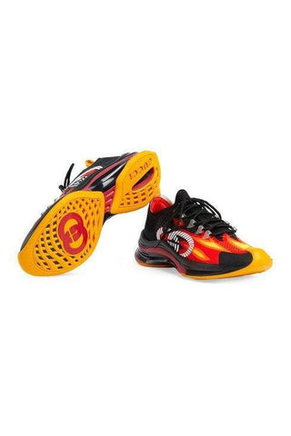 Gucci 731666 FAA4J 1177 Multi-Color Fabric Run Sneakers (GGM1737)-AmbrogioShoes