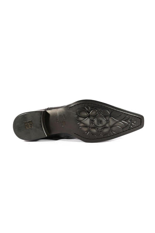 Jo Ghost 2379 Lizard Print Calf-Skin Leather Boots (JG5313)-AmbrogioShoes