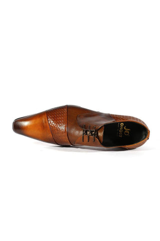 Jo Ghost 2539 Laser Cut / Calf-Skin Leather Derby (JG5316)-AmbrogioShoes