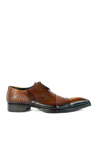 Jo Ghost 2539 Laser Cut / Calf-Skin Leather Derby (JG5316)-AmbrogioShoes