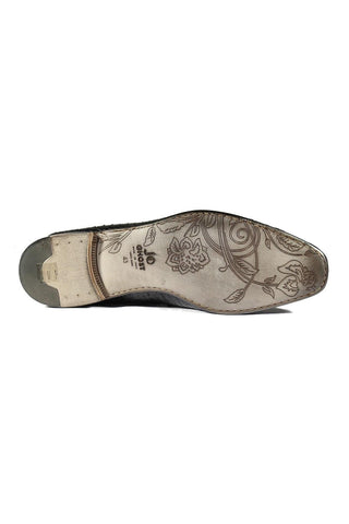 Jo Ghost 2955 Crocodile Print Leather Chain Loafers (JG5312)-AmbrogioShoes