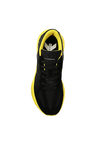 John Richmond 22224/CP Black Fabric / Suede Casual Sneakers (JR1001)-AmbrogioShoes