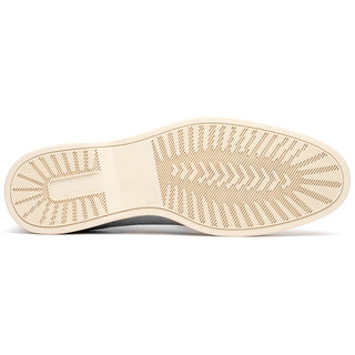 Zelli Italia Livorno Men's Shoes Gray Goat-Skin Suede Slip-On Loafer (ZEL1030)