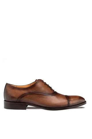 Bocelli Leather Cap-Toe Oxford-Dellamoda
