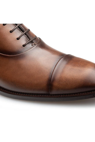 Bocelli Leather Cap-Toe Oxford-Dellamoda