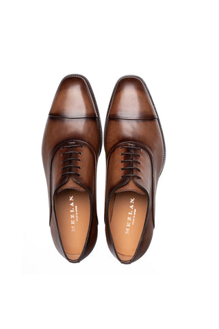 Bocelli Leather Cap-Toe Oxford-Dellamoda