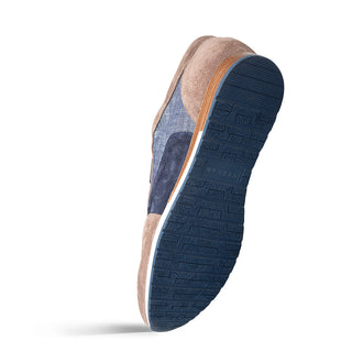 Mezlan Caleta Suede & Linen Sneaker - view 3