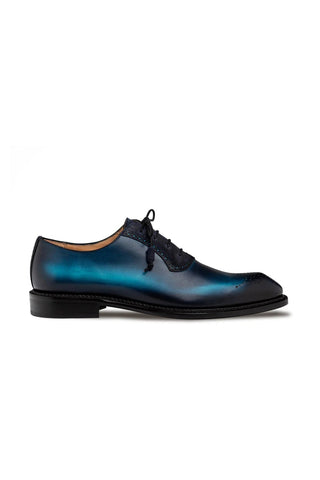 Mezlan Bretton Suede & Leather Oxford