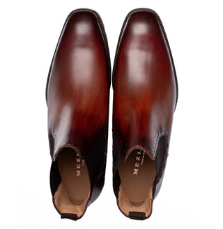 Mezlan Bromley Calfskin Lug-Sole Chelsea Boot - view 5