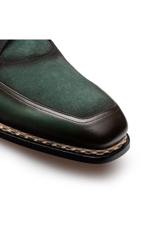 Summit Calfskin & Suede Derby-Dellamoda