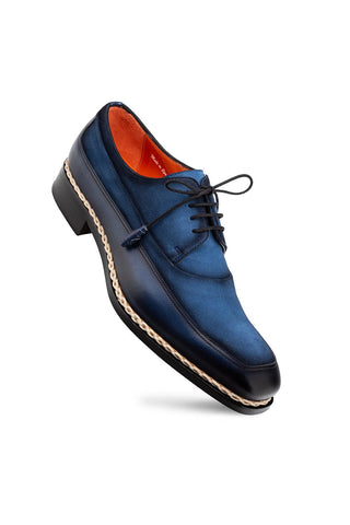 Summit Calfskin & Suede Derby-Dellamoda