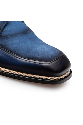 Summit Calfskin & Suede Derby-Dellamoda