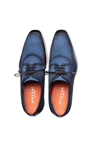 Summit Calfskin & Suede Derby-Dellamoda