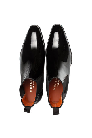 Mezlan Blackjack Patent Leather Chelsea Boot - view 5