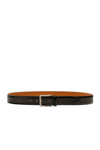 Magnanni 1177 Viento Men's Gray Patina Calf-Skin Leather Belt (MAGB1003)-AmbrogioShoes