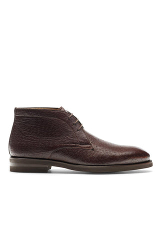 Magnanni Tacna 24716 Brown Peccary Leather Chukka Boots (MAGS1107)-AmbrogioShoes