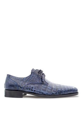 Mezlan 13584-F Anderson Exotic Crocodile Derby (MZ1001)-AmbrogioShoes