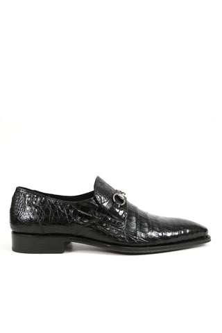 Mezlan 14250-F Galvani Exotic Crocodile Horsebit Loafers (MZ3257)-AmbrogioShoes