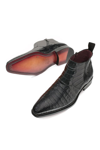Mezlan 4715-F Blackmore Exotic Crocodile Boots (MZ3300)-AmbrogioShoes