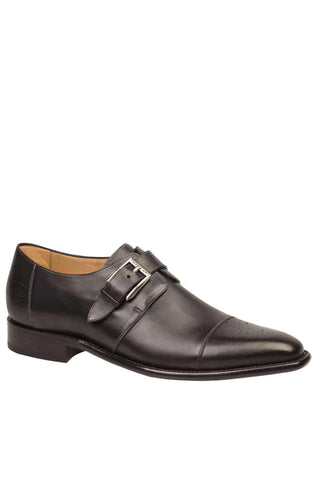 Mezlan 8047 Calf-Skin Leather Single Monk-Strap (MZ2144)-AmbrogioShoes
