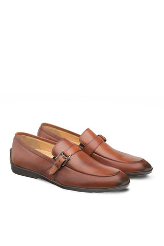 Mezlan 9805 Granby Cognac Calf-Skin Leather Monk Strap (MZ3283)-AmbrogioShoes