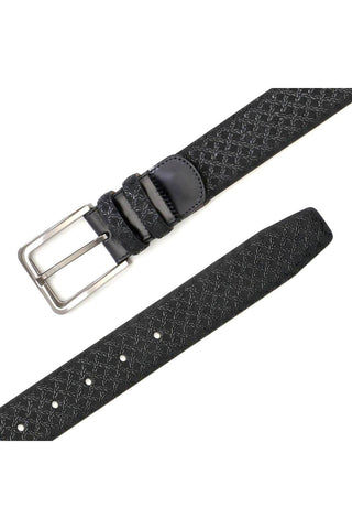 Mezlan AO10359 Men's Textured Suede Belts (MZB1027)-AmbrogioShoes