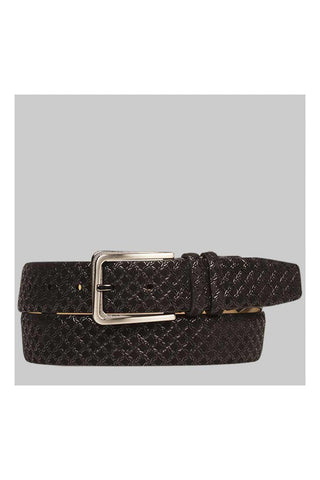 Mezlan AO10359 Men's Textured Suede Belts (MZB1027)-AmbrogioShoes