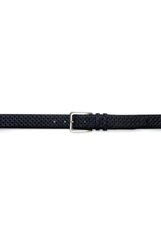 Mezlan AO10359 Men's Textured Suede Belts (MZB1027)-AmbrogioShoes