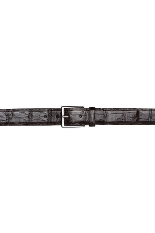 Mezlan AO11523 Men's Exotic Crocodile Skin Belt (MZB1240)-AmbrogioShoes