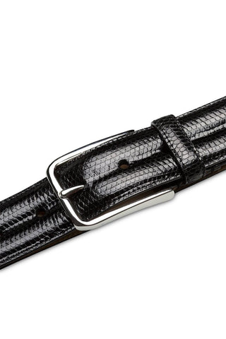 Mezlan AO11530 Men's Exotic Lizard Skin Belt (MZB1243)-AmbrogioShoes