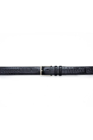 Mezlan AO7907 Men's Exotic Alligator Skin Belt (MZB1080)-AmbrogioShoes