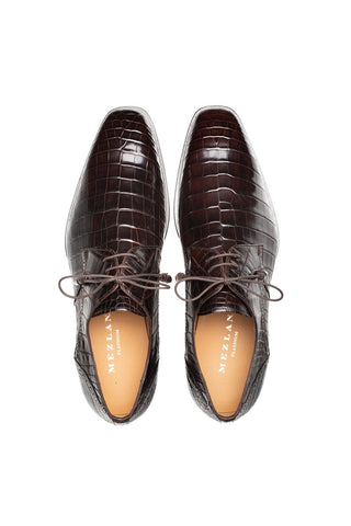Mezlan Dandy EX4967-J Alligator Derby-AmbrogioShoes