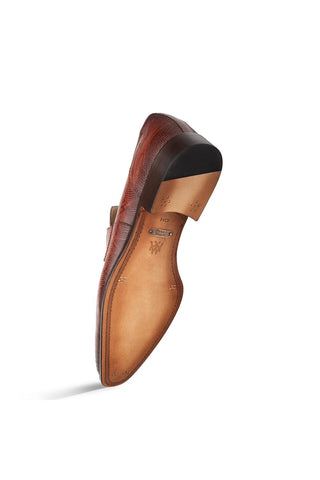 Mezlan Mayor 50121-L Exotic Lizard Penny Loafer (MZ3802)-AmbrogioShoes