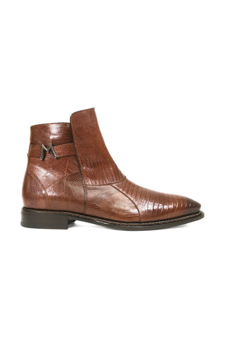 Mezlan Peninsula Lizard Ankle Boots-AmbrogioShoes