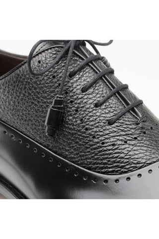 Mezlan Postdam Leather & Deer Oxford-AmbrogioShoes