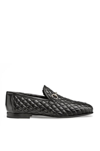 Mezlan R20136 Quilted Calf-Skin Leather Horsebit Loafers (MZ3407)-AmbrogioShoes